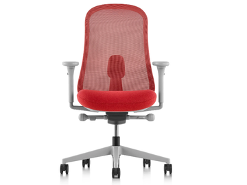 LINO - Ergonomic swivel office chair with armrests by Herman Miller - view 2